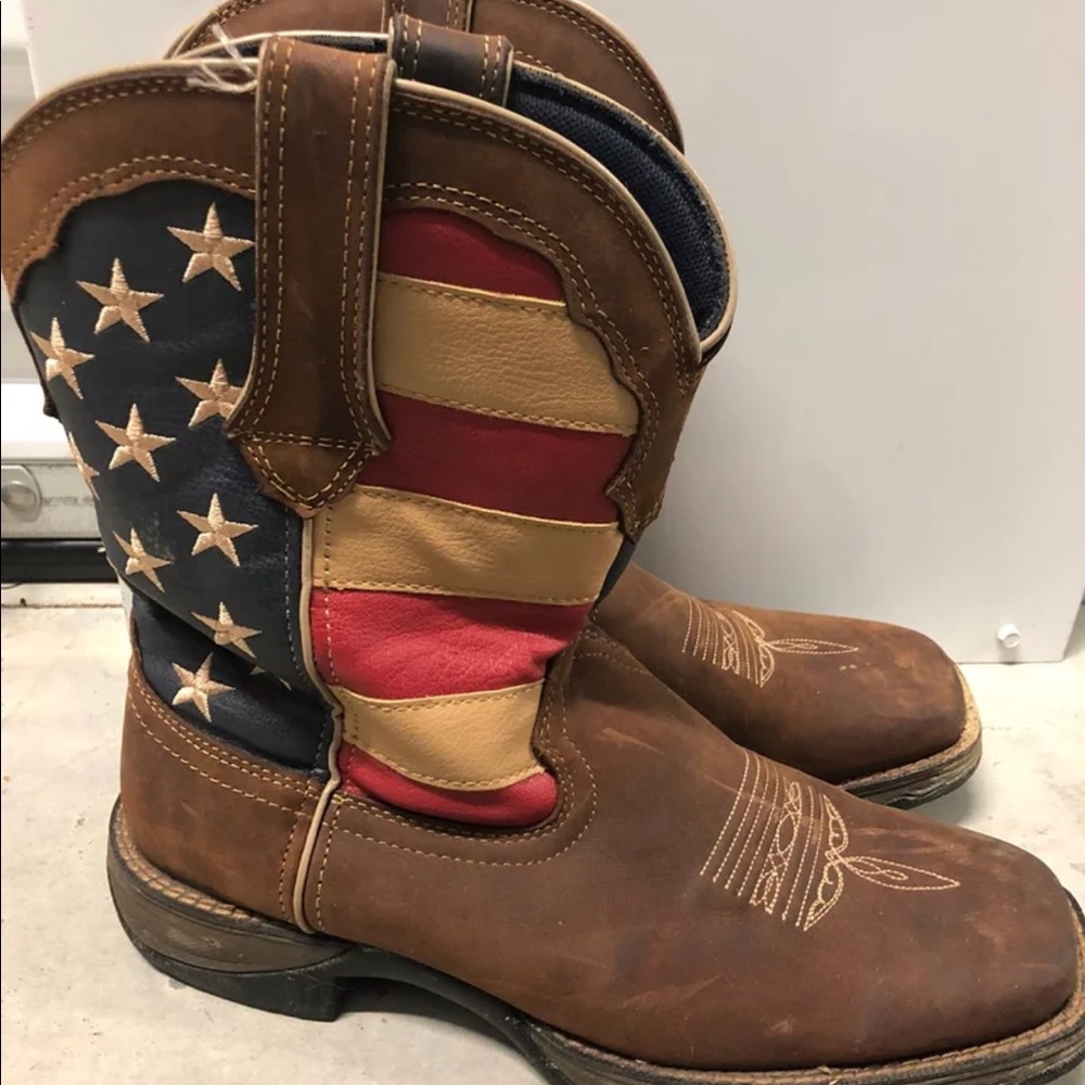Durango American Flag Boots Women’s 10